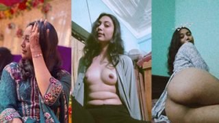 Indian Chubby Girl Teasing Showing Big Boobs